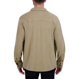 Kirkland Signature Sobrecamisa para Caballero Café Chica