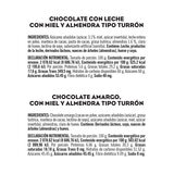 Toblerone Chocolate con Leche y Chocolate Amargo 4 piezas de 100 g