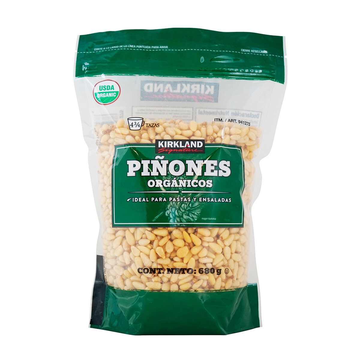 Kirkland Signature Piñones Orgánicos 680 g