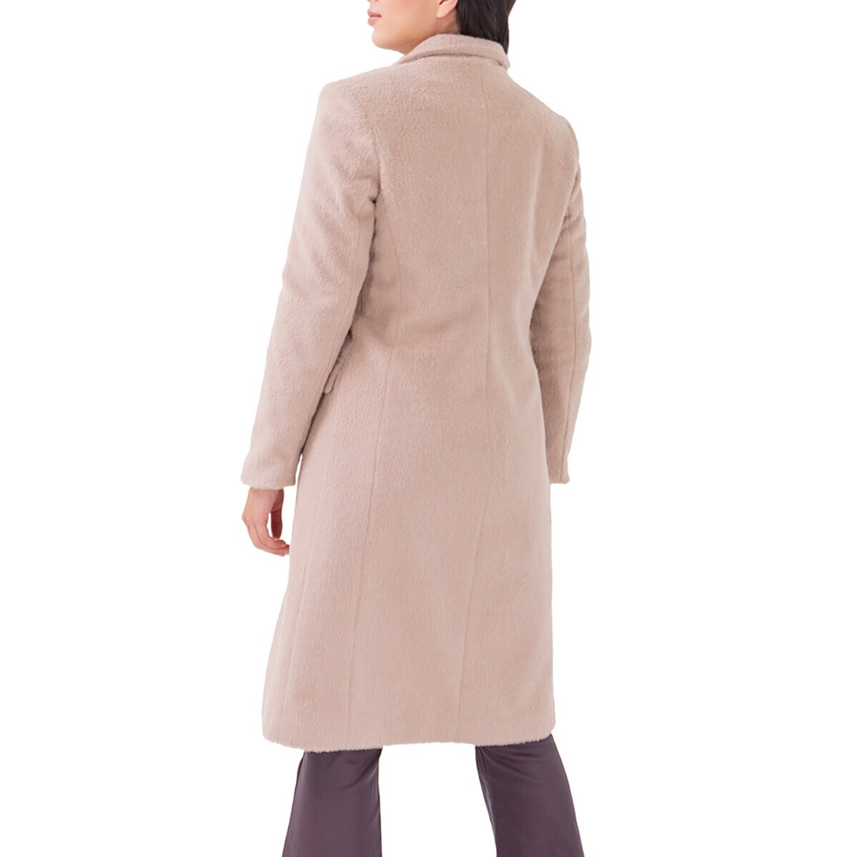 Shyla, Abrigo de Doble Botonadura con Bolsas Estilizadas para Dama, Color Arena, Varias Tallas Shyla, Abrigo de Doble Botonadura con Bolsas Estilizadas para Dama, Color Arena, Varias Tallas