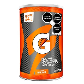 Gatorade Bebida en Polvo Sabor Naranja 2.38 kg