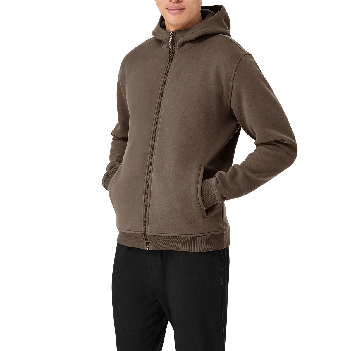 Kirkland Signature Sudadera para Caballero Café Chica
