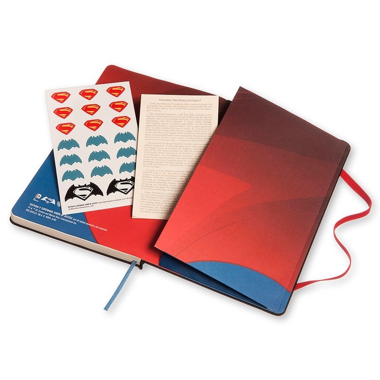 Moleskine libretas tapa dura Superman y Batman Costco Mexico