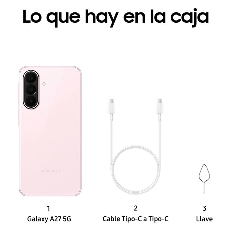 Samsung Galaxy A27 128GB Rosa Claro