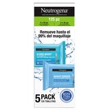Neutrogena Toallitas Desmaquillantes 125 pzas