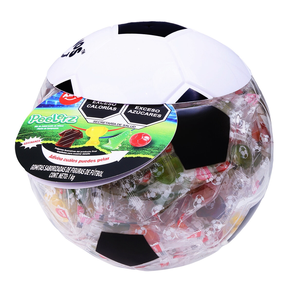 Amos Peelerz Gomitas de Figuras de Fútbol 1 kg