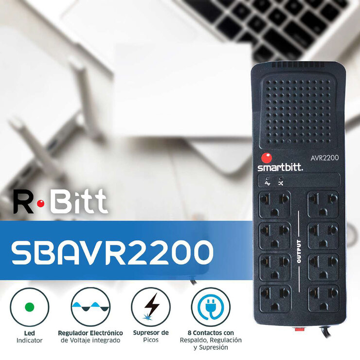 Smartbitt, Regulador y Supresor de Picos SBAVR2200