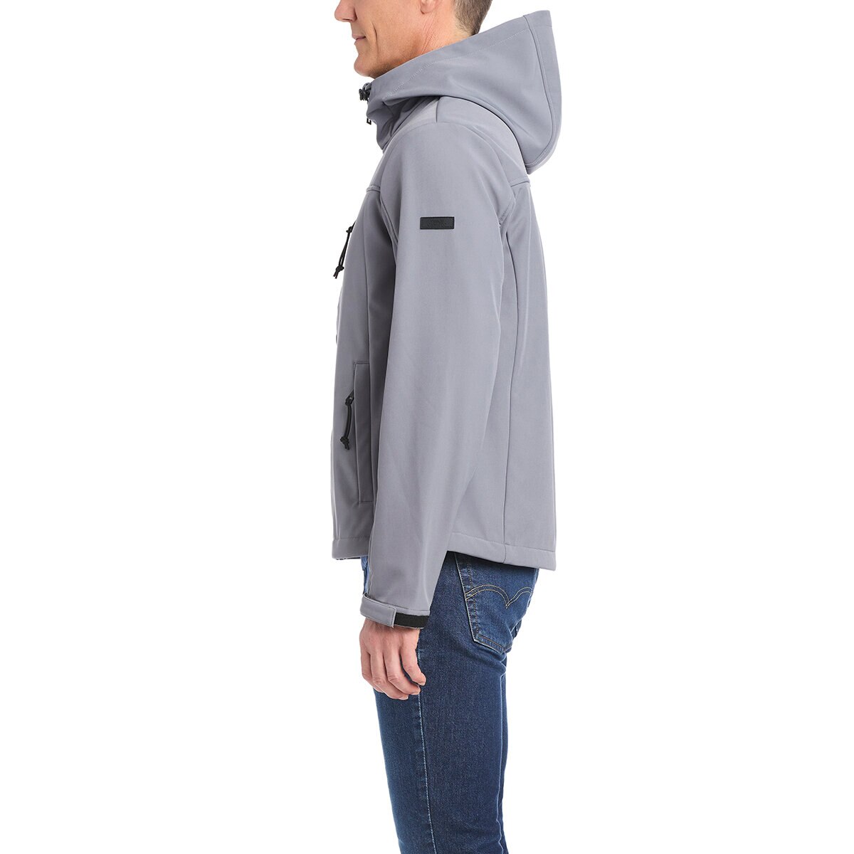 Vince Camuto Chamarra para Caballero Gris Mediana