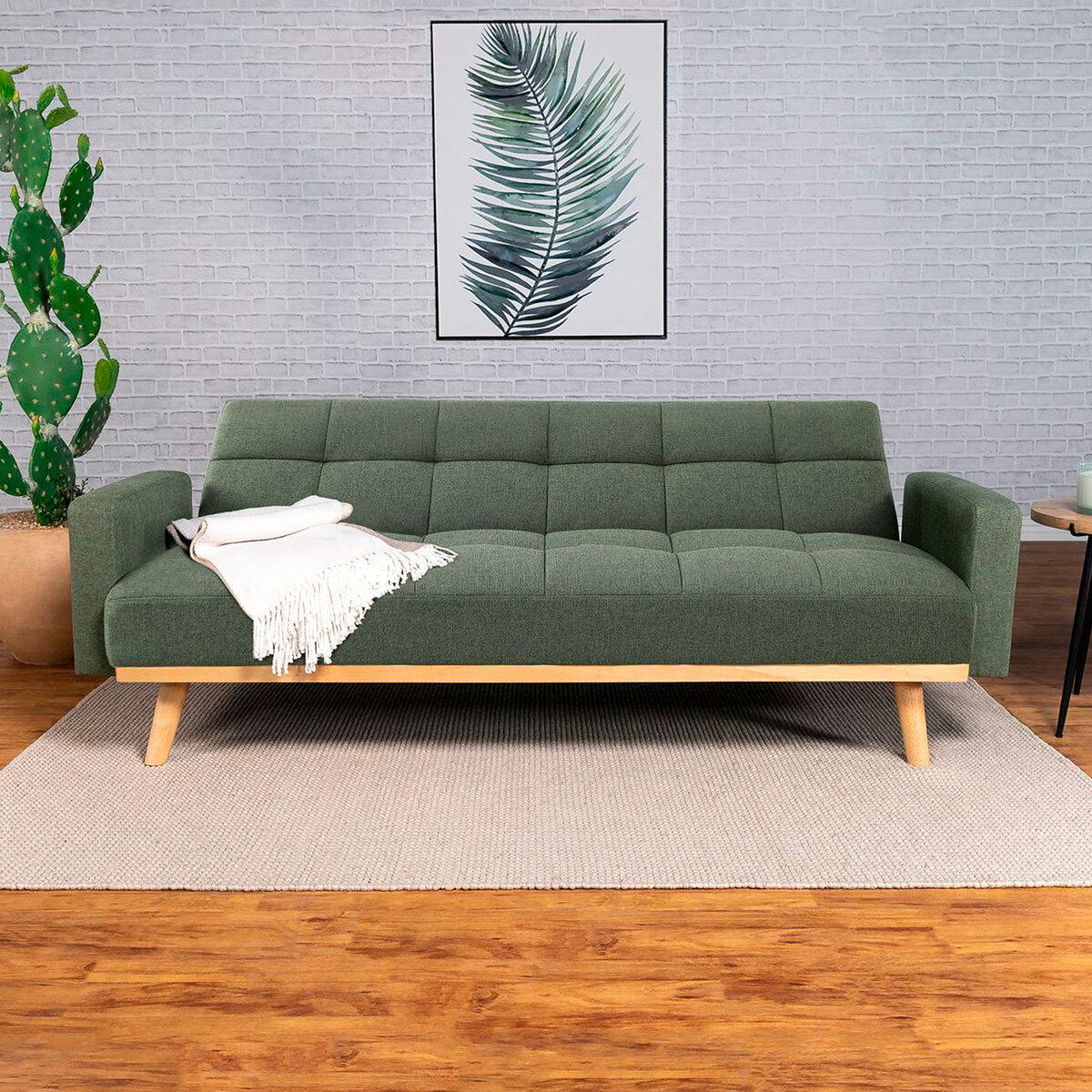 Coaster Sof Cama Color Verde Salvia Costco M xico