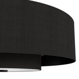 Hunter, Ventilador Fandelier Color Negro Mate