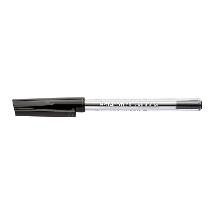Staedtler Bolígrafo Stick Punto Mediano Color Negro 10 Piezas Staedtler Bolígrafo Stick Punto Mediano Color Negro 10 Piezas