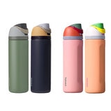 Owala 2 Botellas de Agua de Acero Inoxidable 710 mL, Varios Colores Owala 2 Botellas de Agua de Acero Inoxidable 710 mL, Varios Colores
