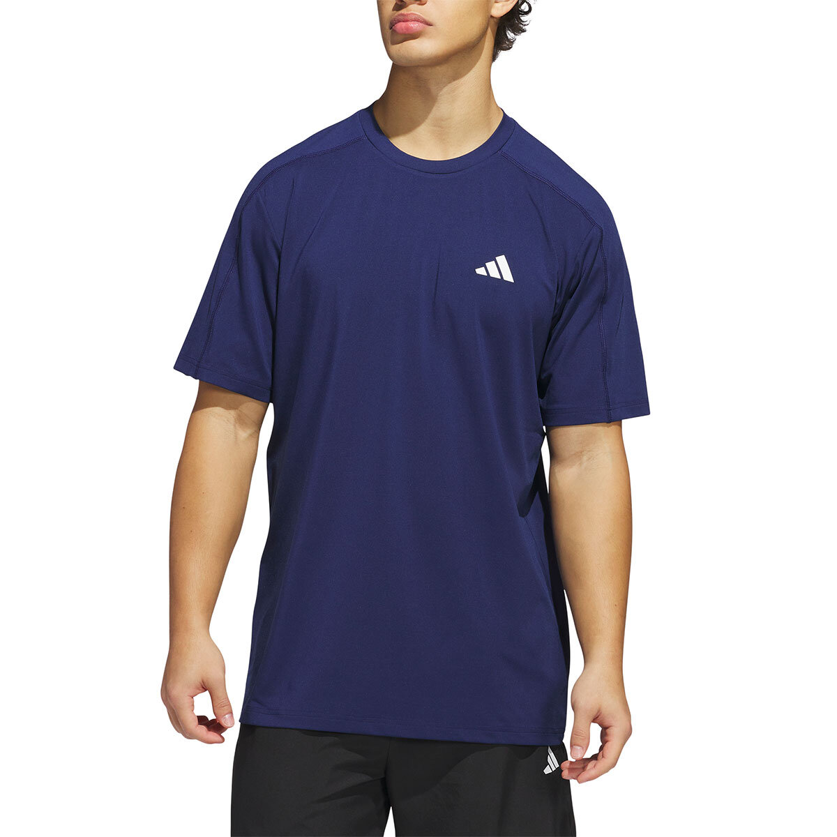 Adidas Playera deportiva para Caballero Azul Grande