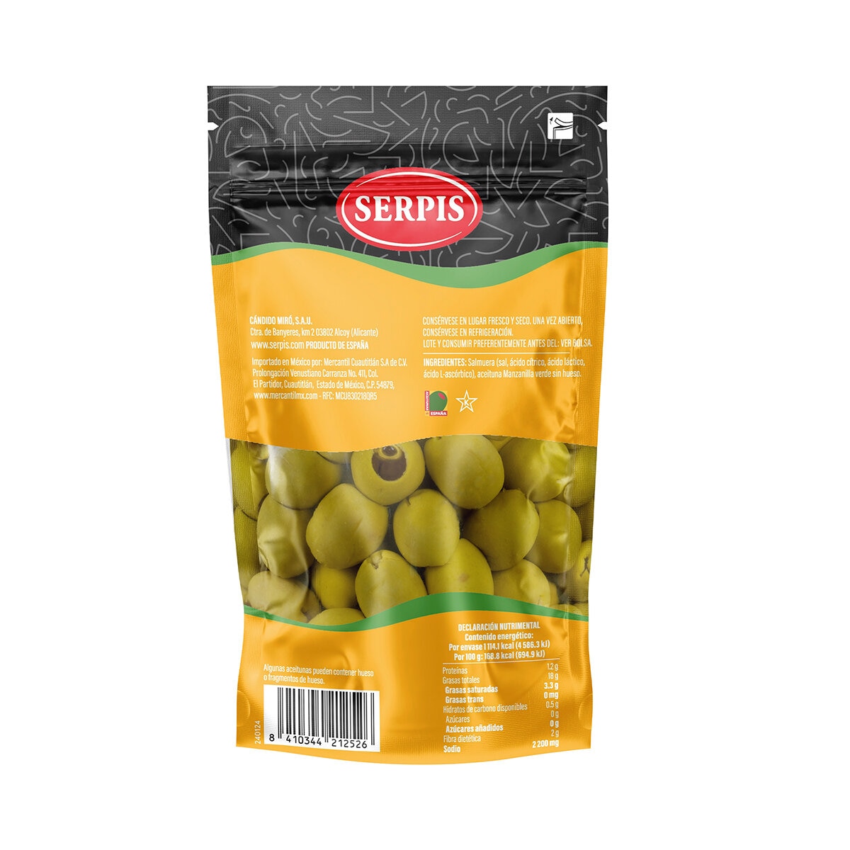 Serpis Aceituna sin Hueso 1.5 kg
