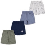 Pekkle Short 4 piezas para Niños y Niñas Varias Tallas y Colores