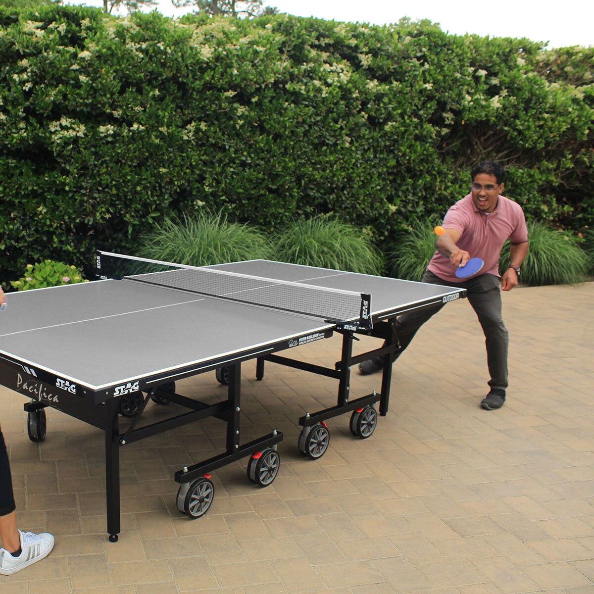 Stag Pacifica OUTDOOR Table Tennis With Rackets, Balls And