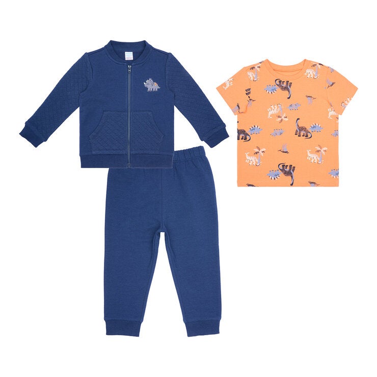 Pekkle Conjunto 3 Piezas para Bebés Varias Tallas y Colores