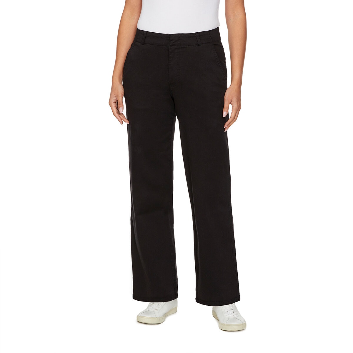 Buffalo David Bitton Pantalones para Dama Negro 12