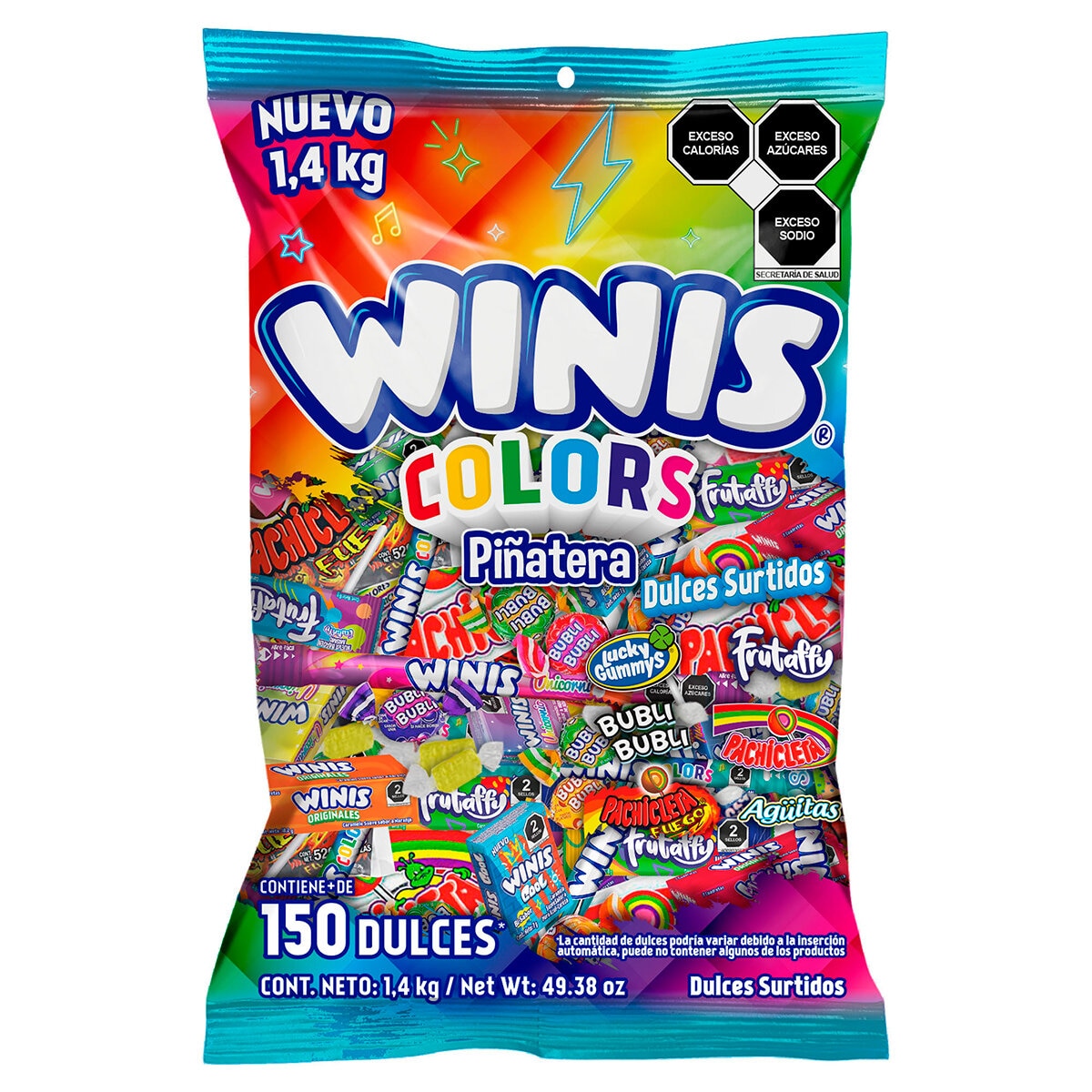 Winis Fiesta Surtido de Dulces 1.5 kg