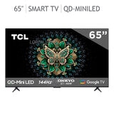 TCL Pantalla 65" 4K QD-Miniled Google TV