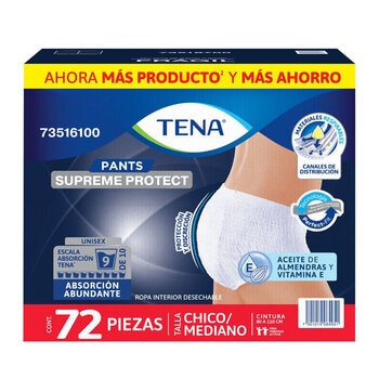 Tena Pants Mediano 72 pzas