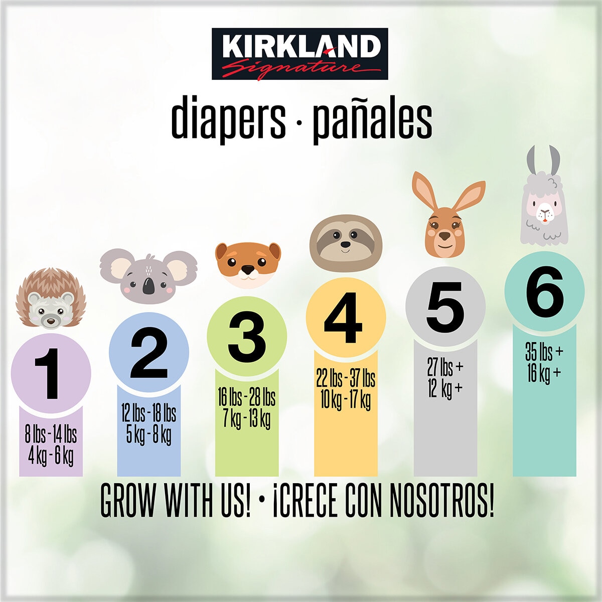 Kirkland Signature Pañales Etapa 4 Unisex 168 pzas