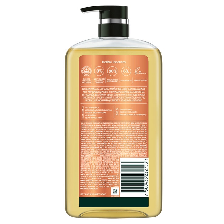 Herbal Essences Shampoo Bio:Renew Aloe & Mango Protege & Repara 865 ml Herbal Essences Shampoo Bio:Renew Aloe & Mango Protege & Repara 865 ml
