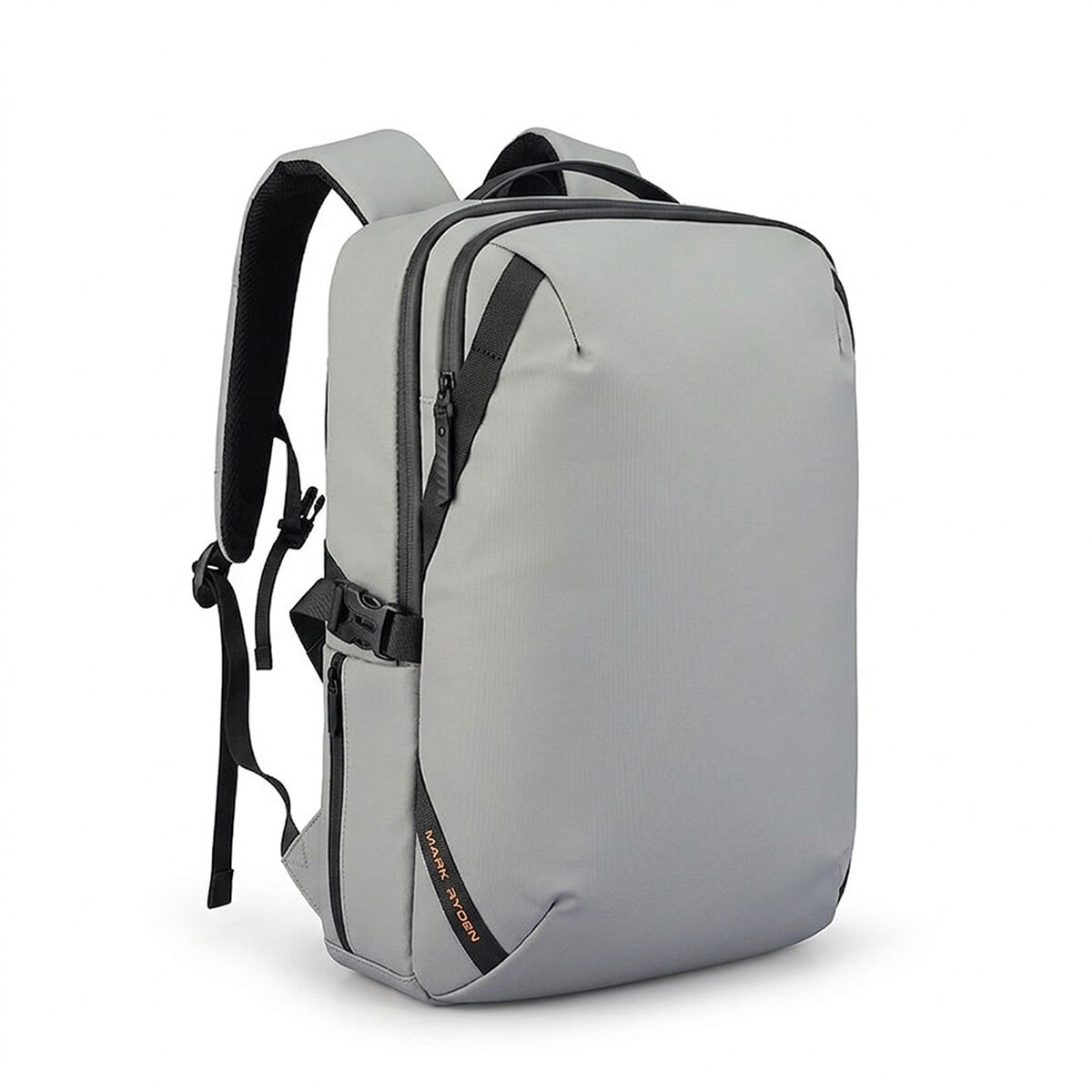 Mark Ryden, Mochila Versátil, Repelente al Agua, Color Gris Oxford