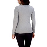Lucky Brand Playera de manga larga para Dama Gris Grande