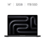Apple MacBook Pro 14" M5 32GB 1TB SSD Negro Espacial Apple MacBook Pro 14" M5 32GB 1TB SSD Negro Espacial