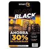 Gimnasio Smart Fit, Anualidad Plan Black de 12 meses