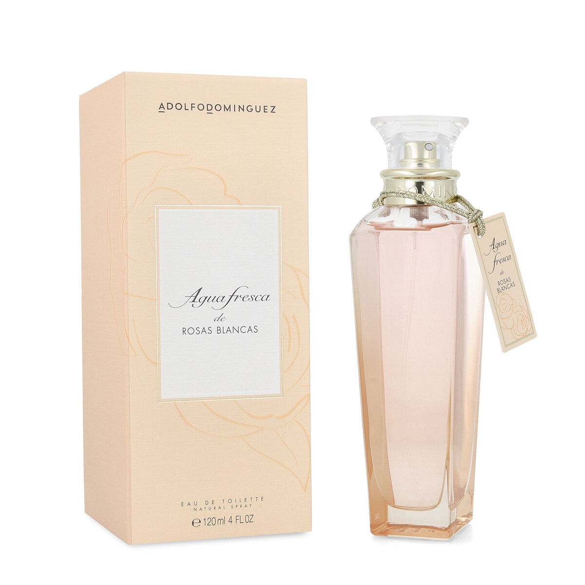Adolfo Dominguez Agua Fresca de Rosas Blancas 120 ml