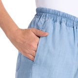 Hilary Radley Shorts para Dama Azul Claro Chica