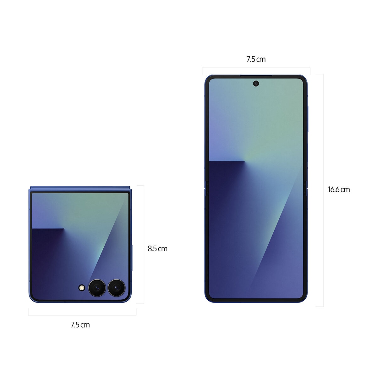 Samsung Galaxy Z Flip 7 512GB Sombra Azul