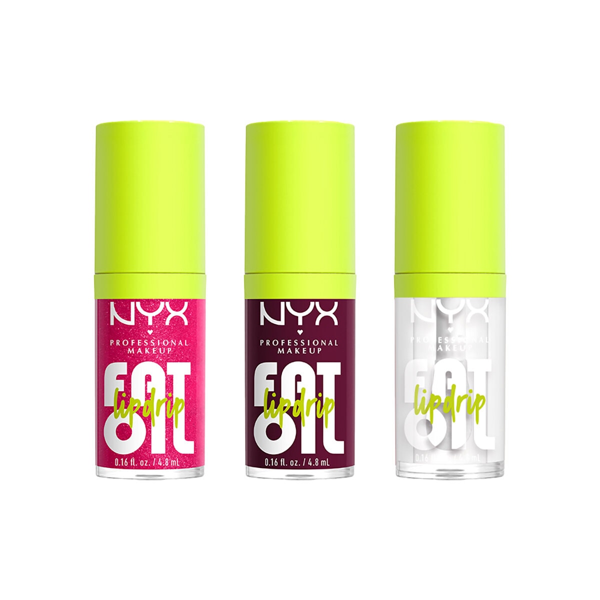 NYX Fat Oil Lip Drip 3 pzas