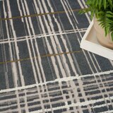 Nourison Reclaimed, Tapete Decorativo 238 cm x 299 cm, Gris