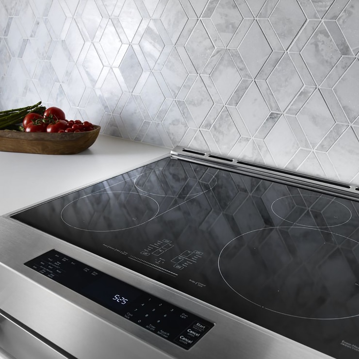 KitchenAid Estufa eléctrica con 5 quemadores 30"