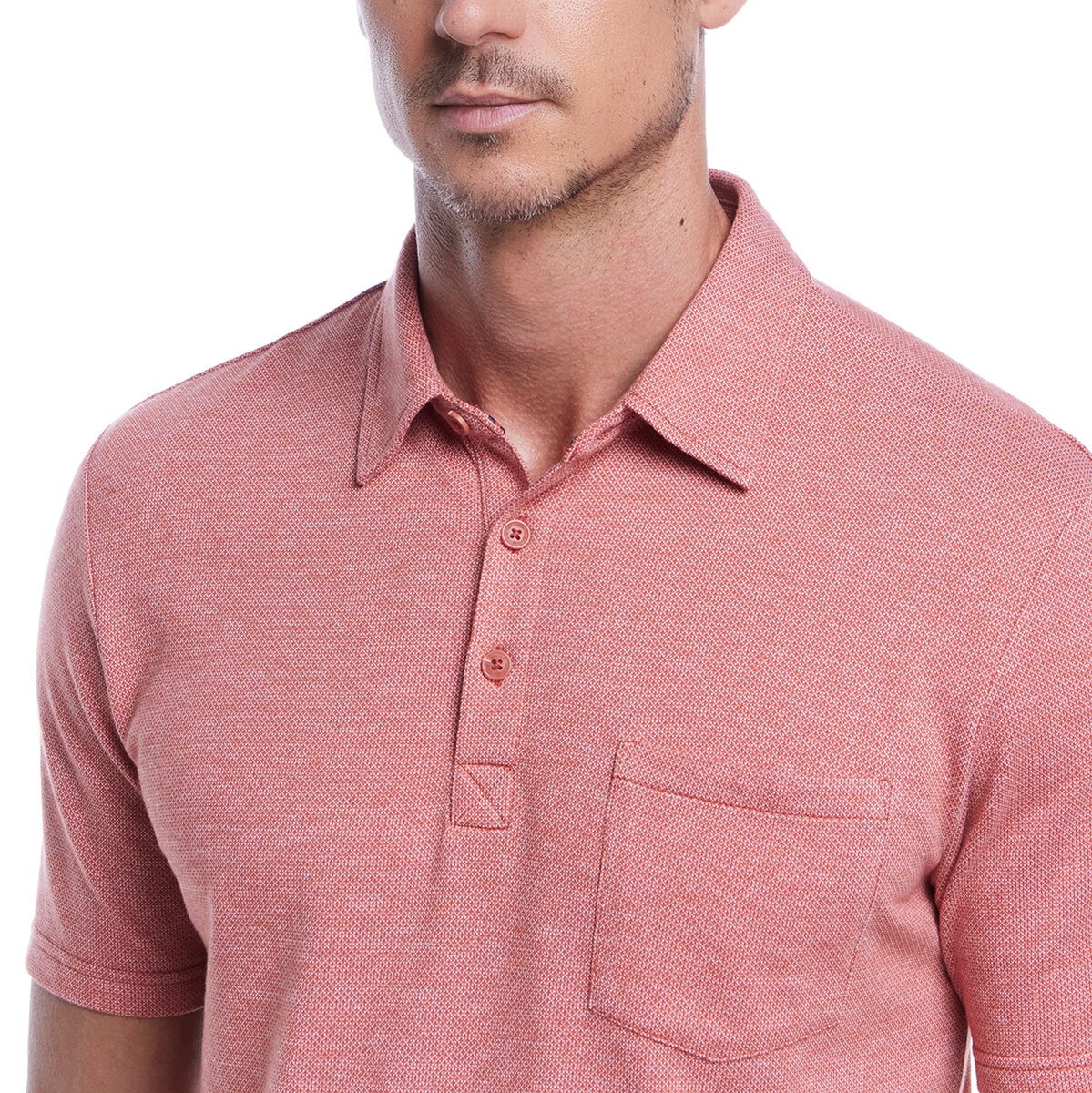 Weatherproof Vintage Polo para Caballero Rojo Grande