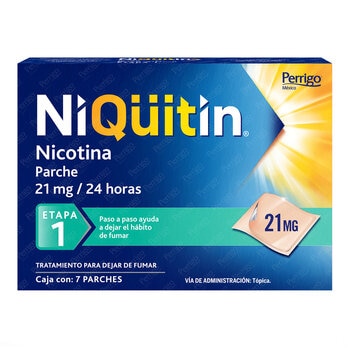 Niqüitin Etapa 1 Nicotina Parche 3 cajas
