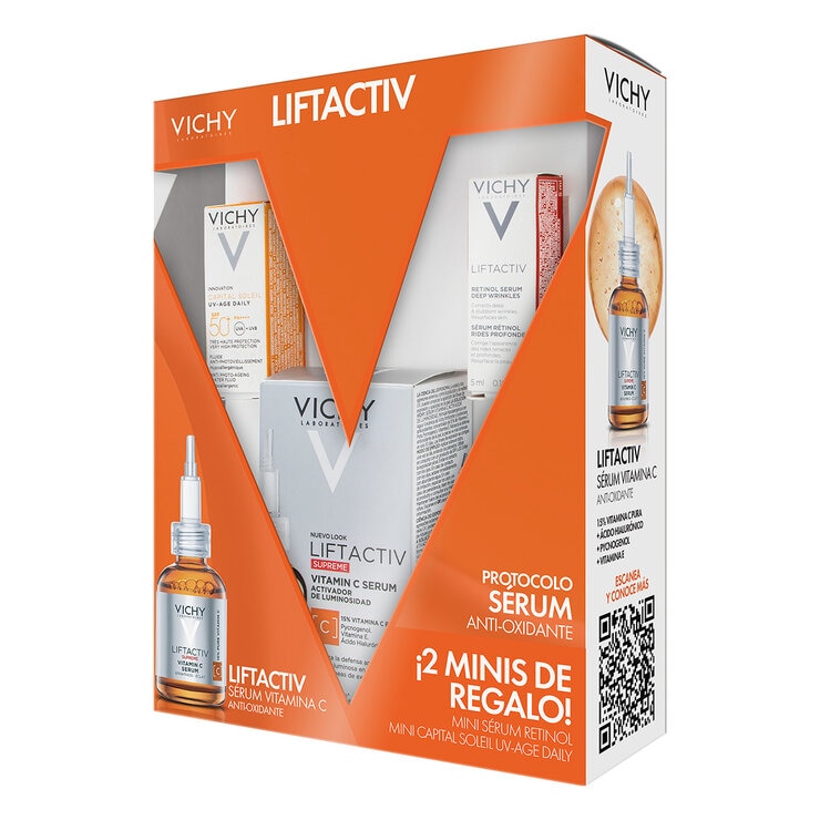 Vichy Kit Vitamin C Xmas Protocolo Anti-Oxidante Vichy Kit Vitamin C Xmas Protocolo Anti-Oxidante