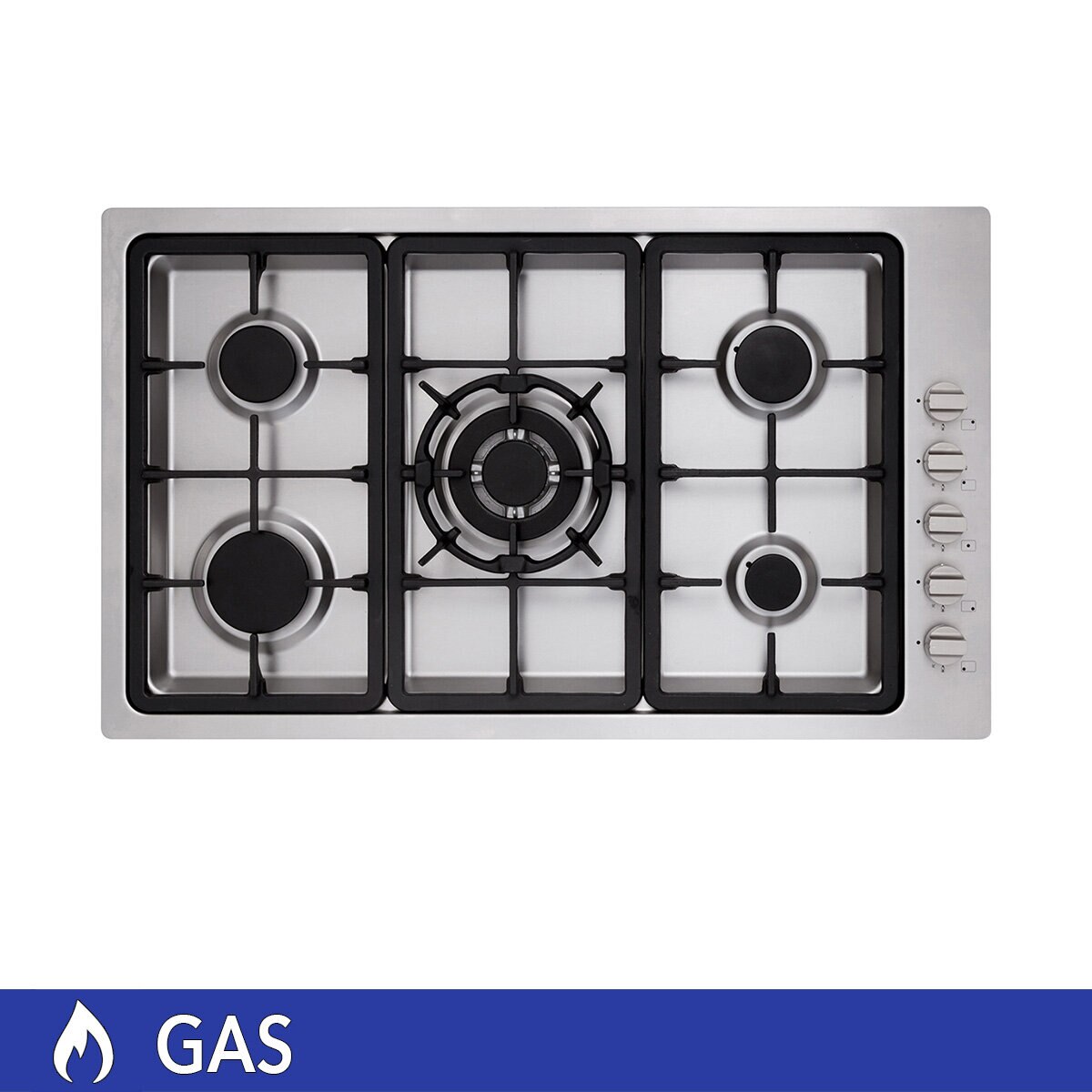 Whirlpool parilla de gas 5 quemadores 36""