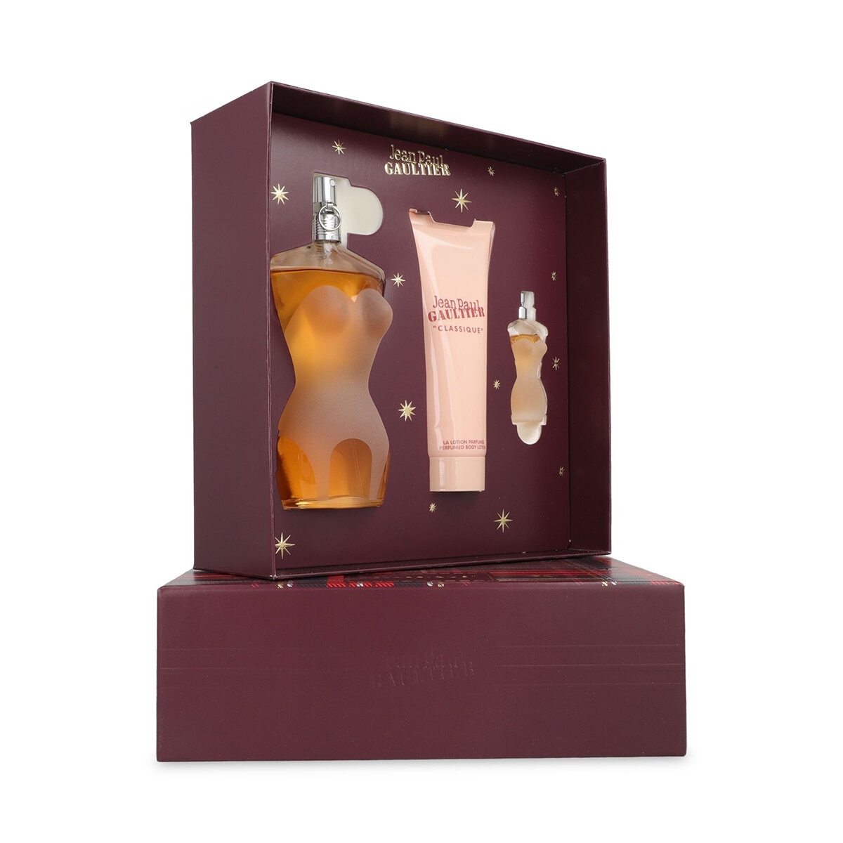 Set Jean Paul Gaultier Classique EDT Spray 100 ml + Body Lotion 75 ml + EDT 6 ml