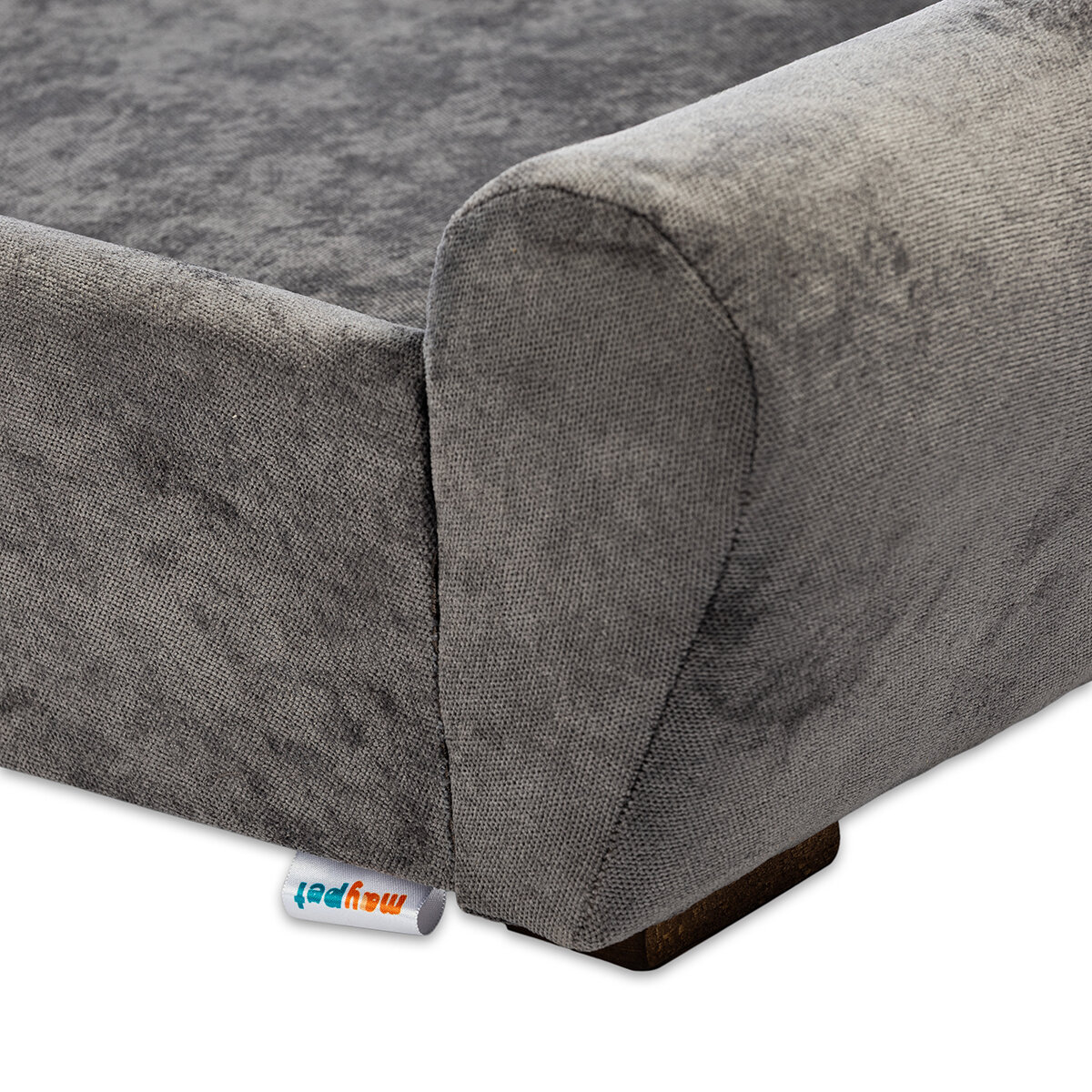 Maypet, Cama Minimalista para Perro, Tamaño Chico, Color Gris