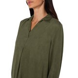 Matty M Blusa para Dama Verde Mediana