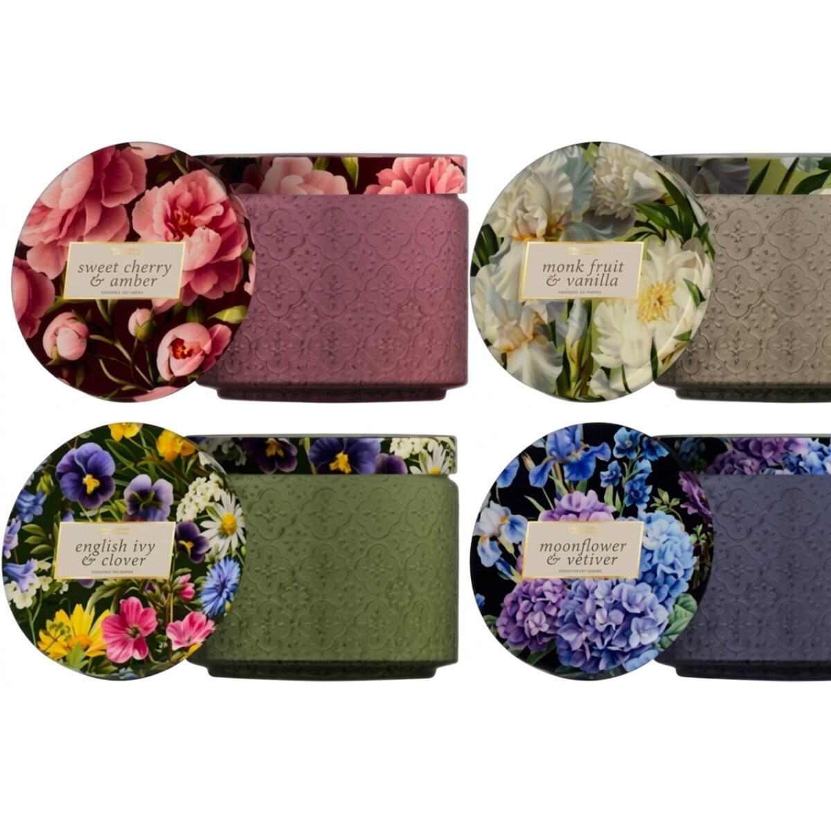 Bellevue Velas de Cera de Soya 4 piezas, 340 g Bellevue Velas de Cera de Soya 4 piezas, 340 g