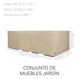 Seasons Sentry funda para set de jardín grande