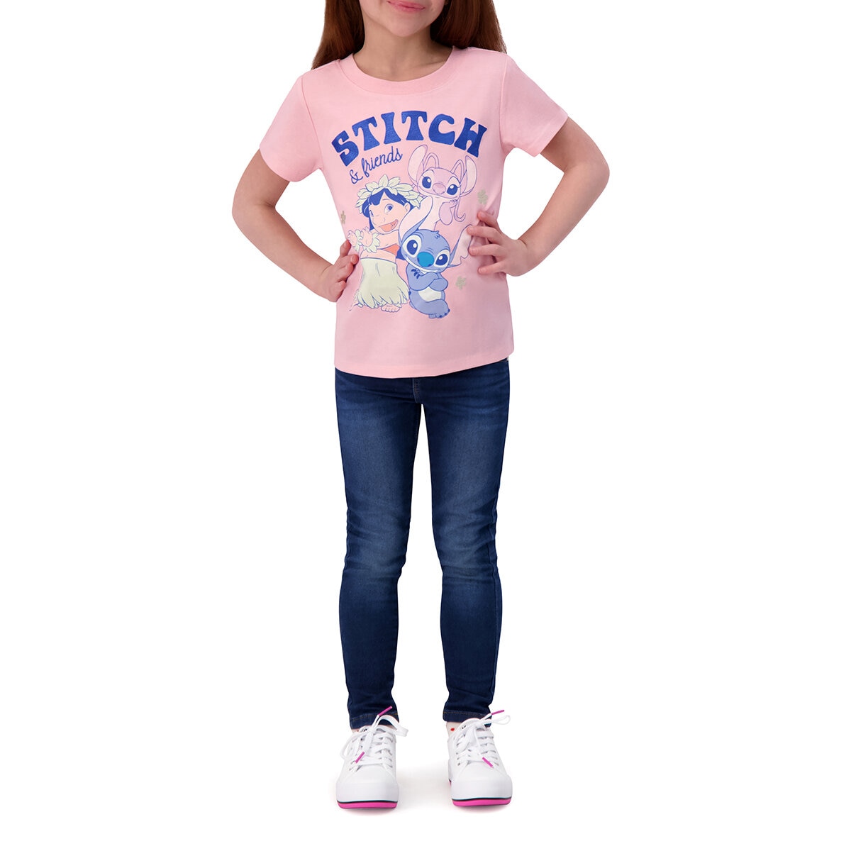 Playera 2 piezas para Niños y Niñas Stitch 14 / 16 Años