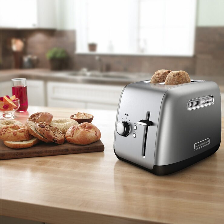 KitchenAid Combo Licuadora Cafetera y Tostador Plata