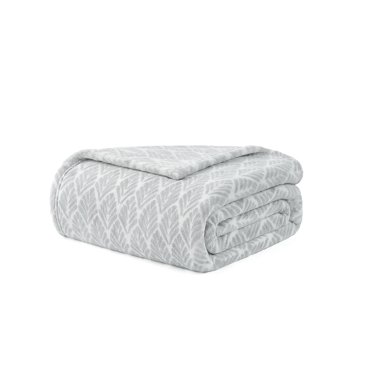 Casual Living Frazada Super Suave 152cm x 177cm Shelly Gris
