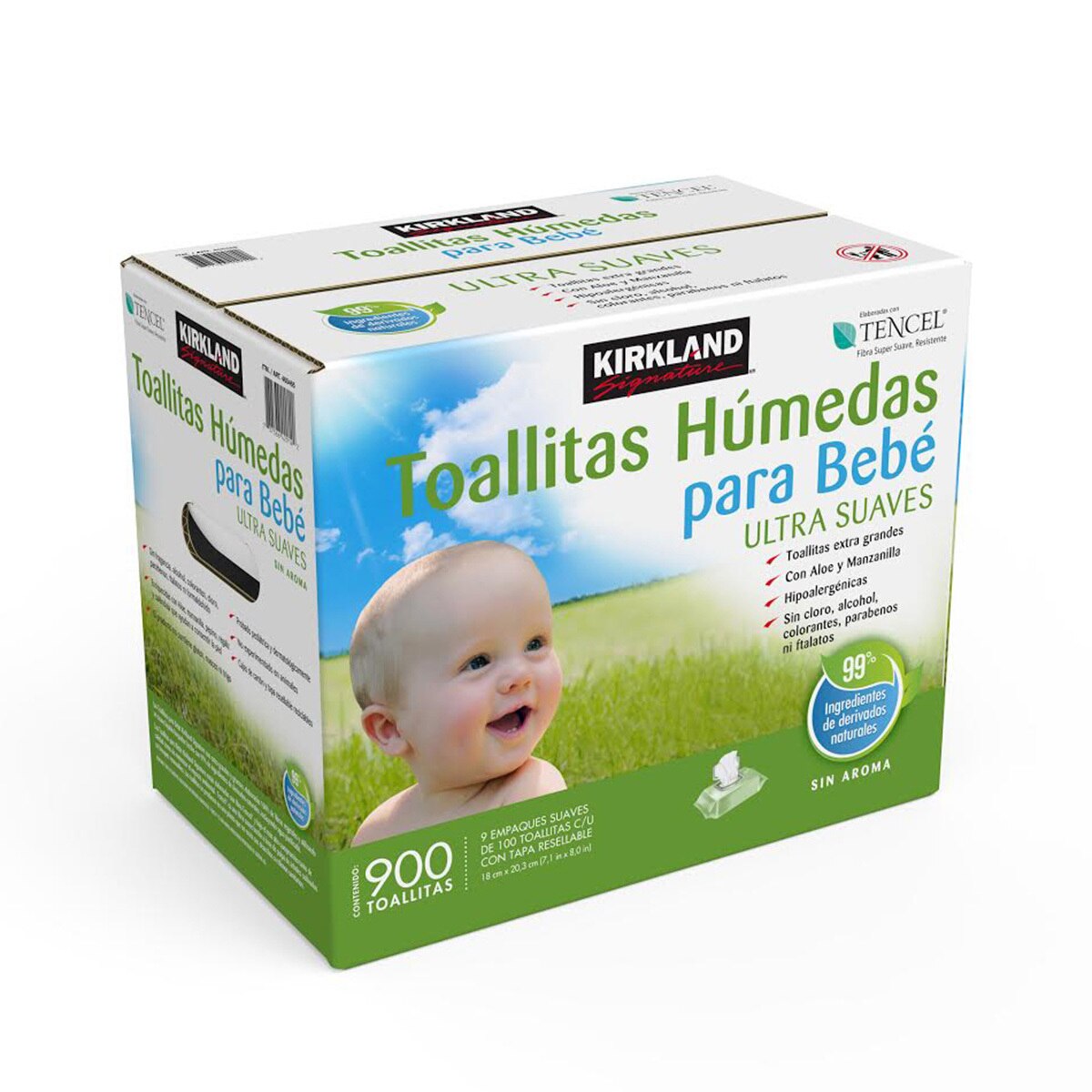 Toallitas Humedas Para Bebe Kirkland Signature 900 Piezas Costco Mexico